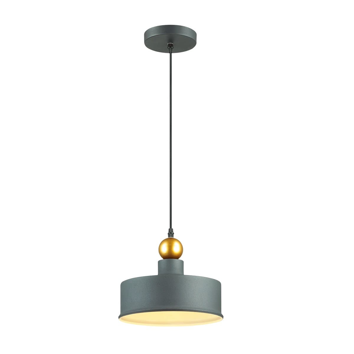 Светильник подвесной LOLA, 145 мм, черный/золото, STL-LOL034090