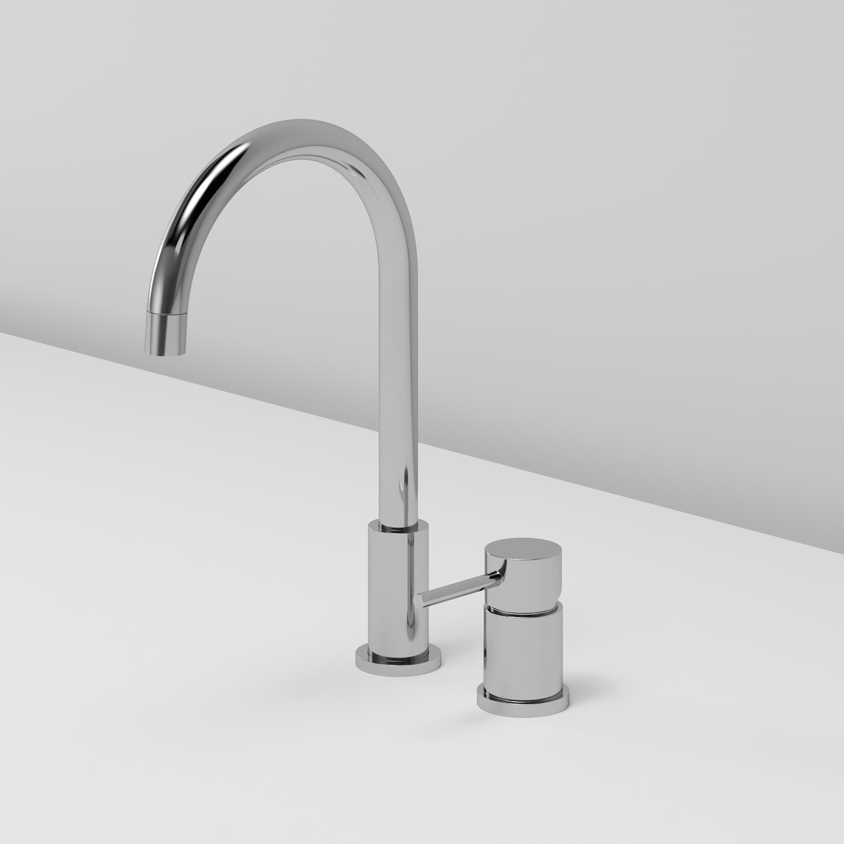 DAIQUIRI NEW Смеситель на 2 отв. (на гориз. поверхность) для раковины, хром ST-DAINEW-91061-CR