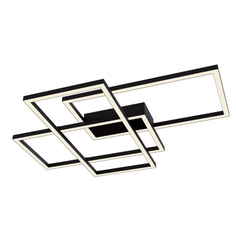 Светильник потолочный CUBIST, черный, STL-CUB022828