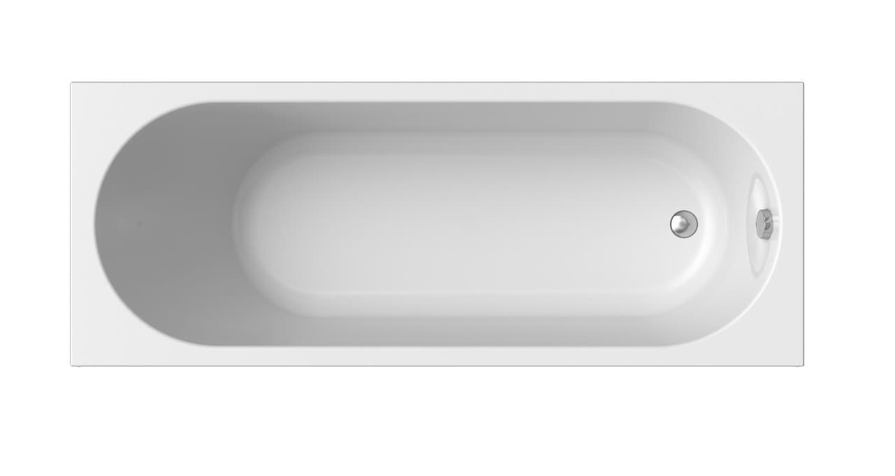 Ванна встраиваемая PURE, 150х70, белый глянцевый, BT-PURE15070-BNCR