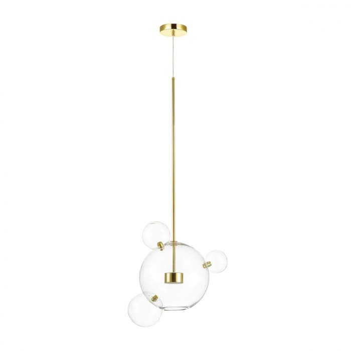 Светильник подвесной BOLLE, 490 мм, золото, STL-BOL038703