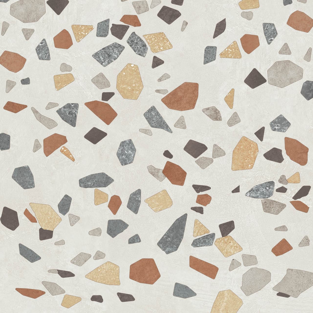 Керамогранит STURM Art Terrazzo Colori, керамогранит, 80х80 см, поверхность матовая, ST-AT02-MR-800x800x11