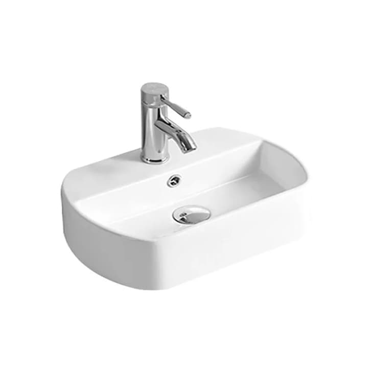 Раковина подвесная STURM MINI, 45x31, белая ST-SPR453113-CR