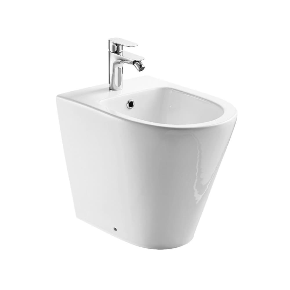 Биде напольное SENSE, 52х42х36.5 см, белое, SW-SE44065-CR