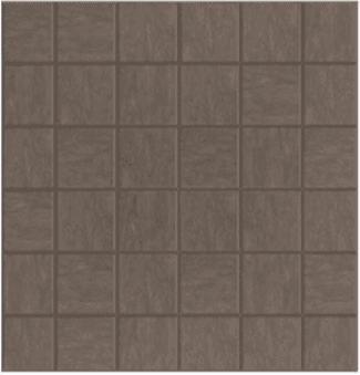 Керамогранит STURM Sardegna Chocolate, мозаика, 30x30 см, поверхность матовая, ST-SR07-MR-(5х5)-300x300x10