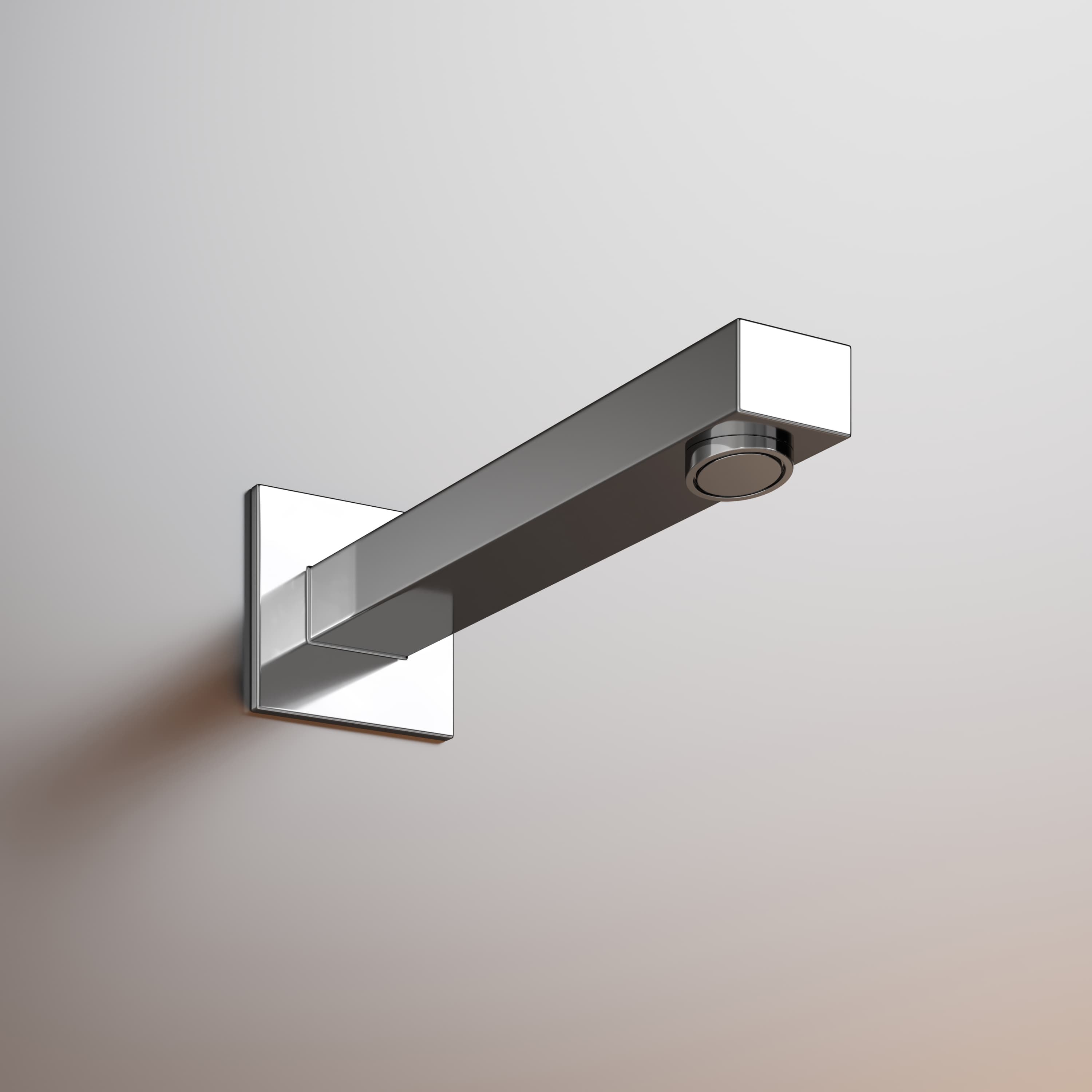 Излив из стены UNIVERSAL, квадратный, хром, ST-UN3140-CR