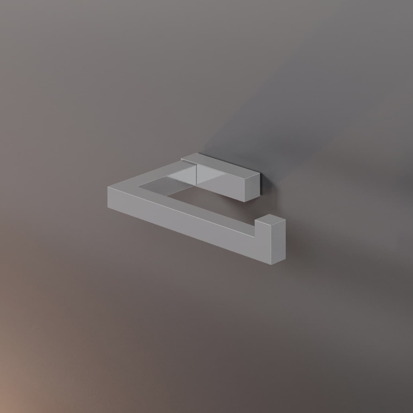 Держатель для туалетной бумаги CUBE, хром, LUX-CUBE510-CR