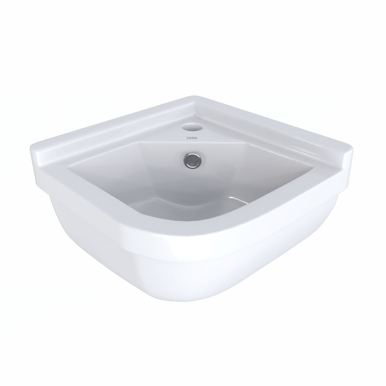 Раковина подвесная NOOK, 31x31, белая, ST-NO493111-NBNCR