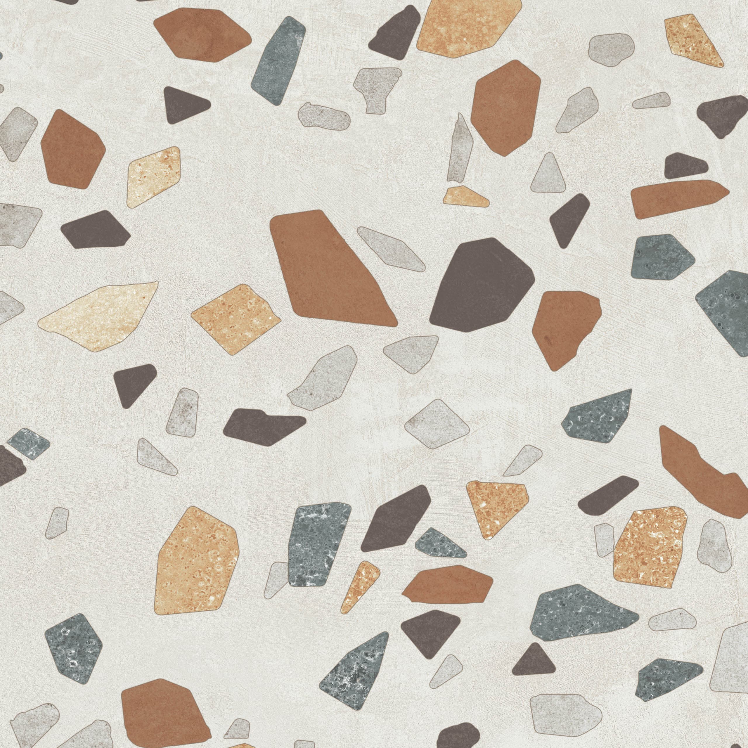 Керамогранит STURM Art Terrazzo Colori, керамогранит, 60х60 см, поверхность матовая, ST-AT02-MR-600x600x10