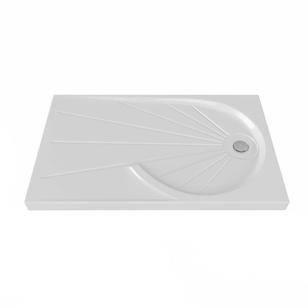 Душевой поддон DW KLIMA, 138x85x8, правый, белый, DW-KLIM1308-RWT