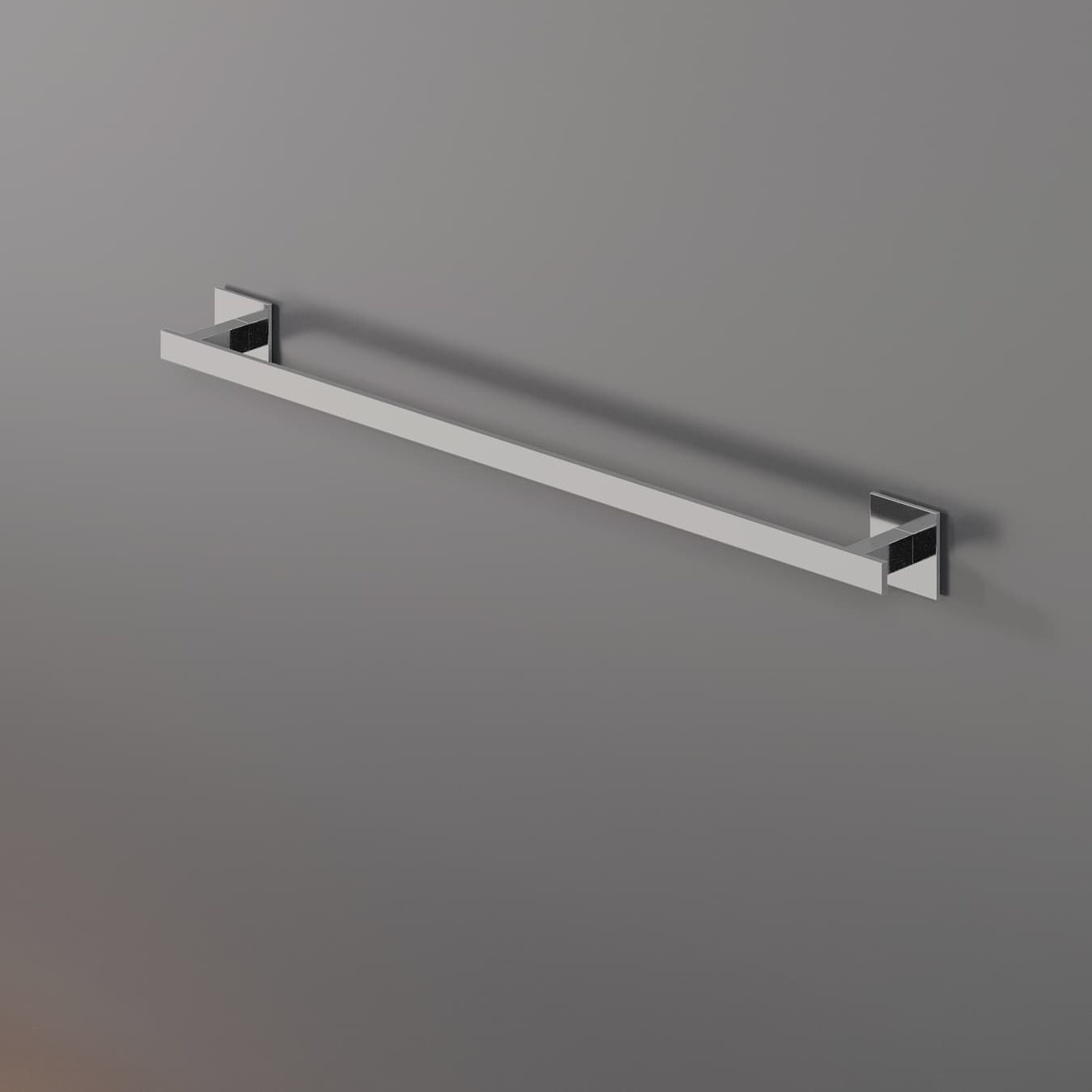 Держатель для полотенца SLIM, хром, LUX-SLIM1010-CR