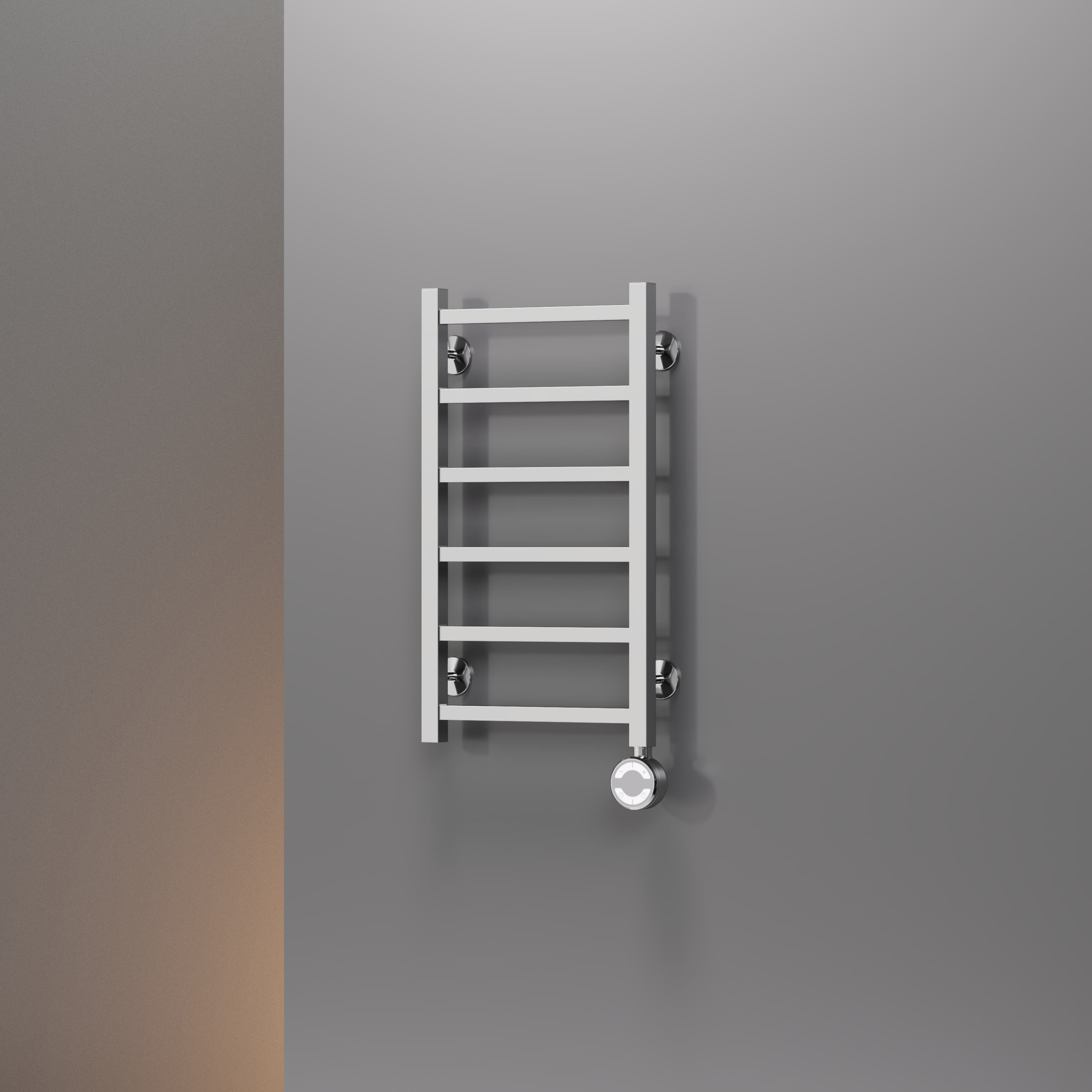 Полотенцесушитель электрический QUADRE, 430x760, хром, ST-QUAE-E643076-CR