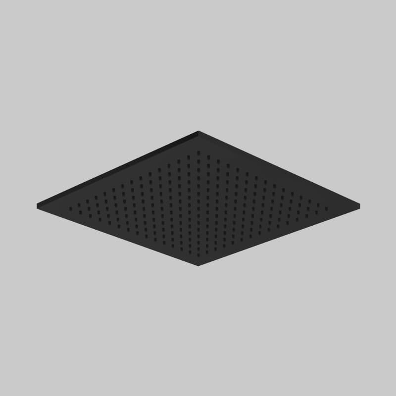 RAZZO BLACK Верхний душ квадратный 400*400 мм, черный матовый ST-RAZ-000134-BM