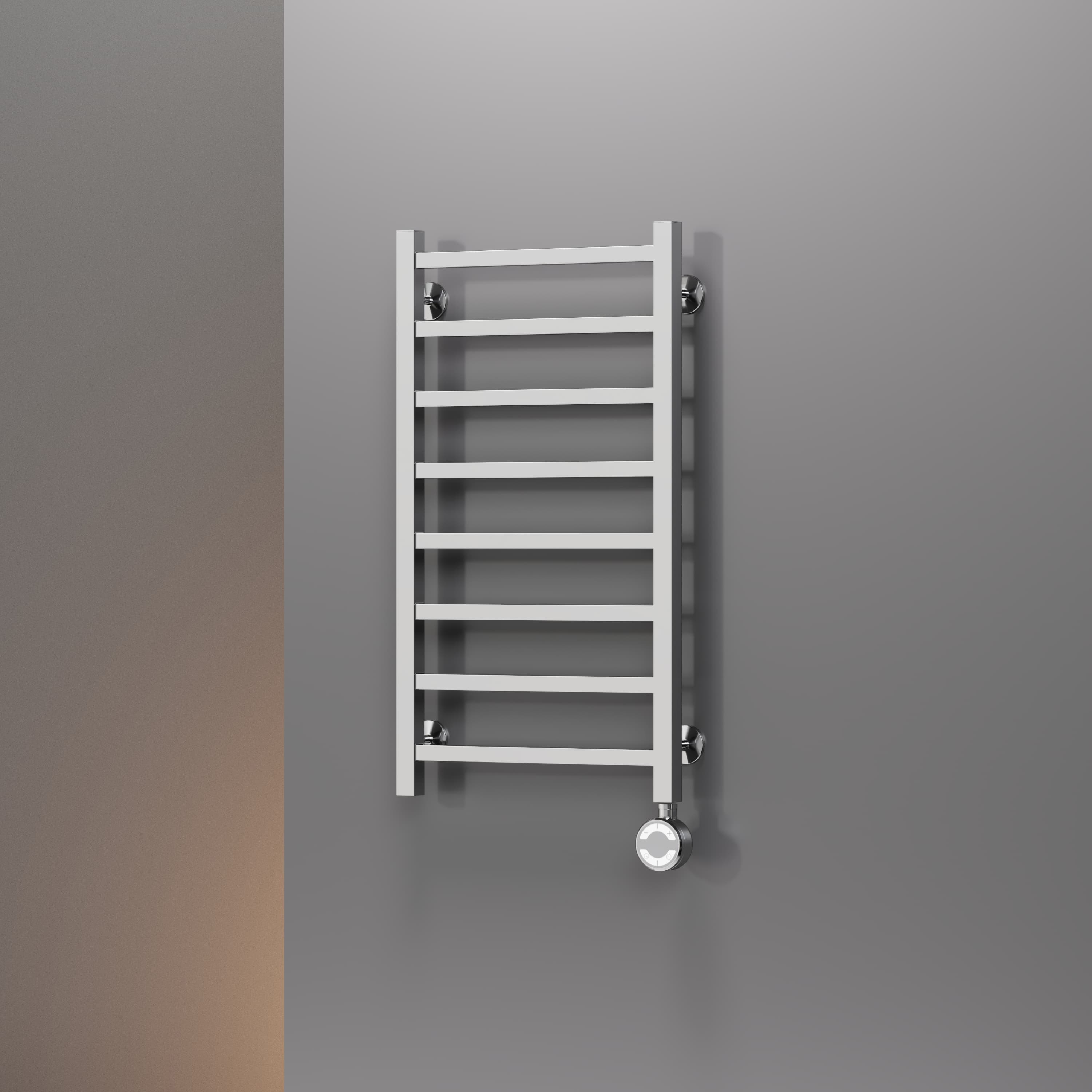 Полотенцесушитель электрический QUADRE, 530x960, хром, ST-QUAE-E853096-CR