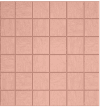 Керамогранит STURM Sardegna Salmon, мозаика, 30x30 см, поверхность матовая, ST-SR05-MR-(5х5)-300x300x10