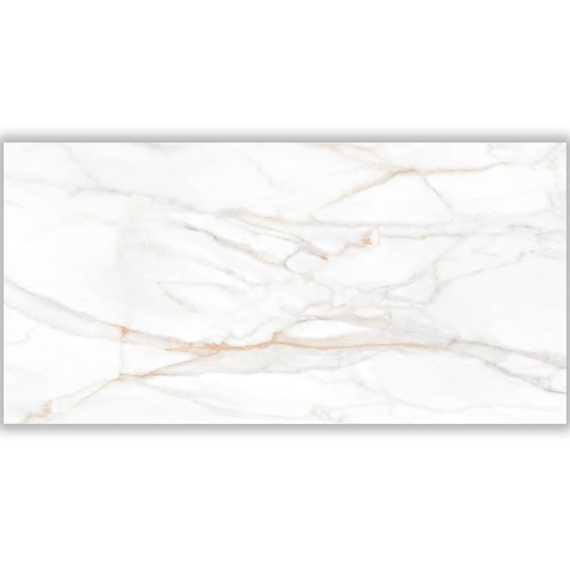 Керамогранит STURM Calacatta Oro Ligth, 600х1200x10 мм, глянцевый, ST-SM02-LR-600x1200x10