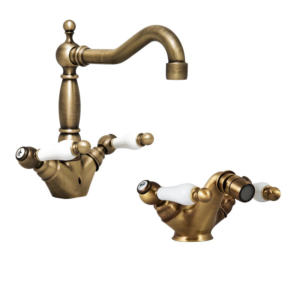 Комплект смесителей EM №4, бронза, KIT-EMI-5255-BR
