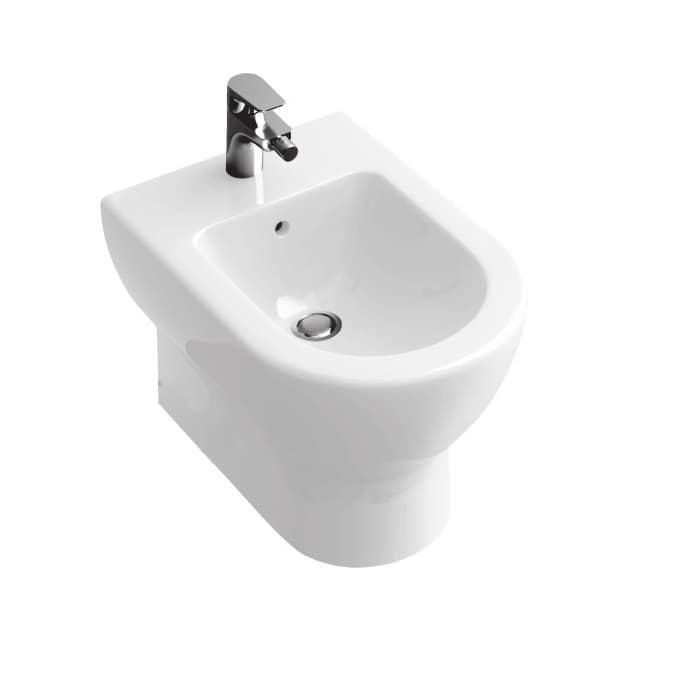 Биде напольное PRIME, белое, SW-ZN15065-CR