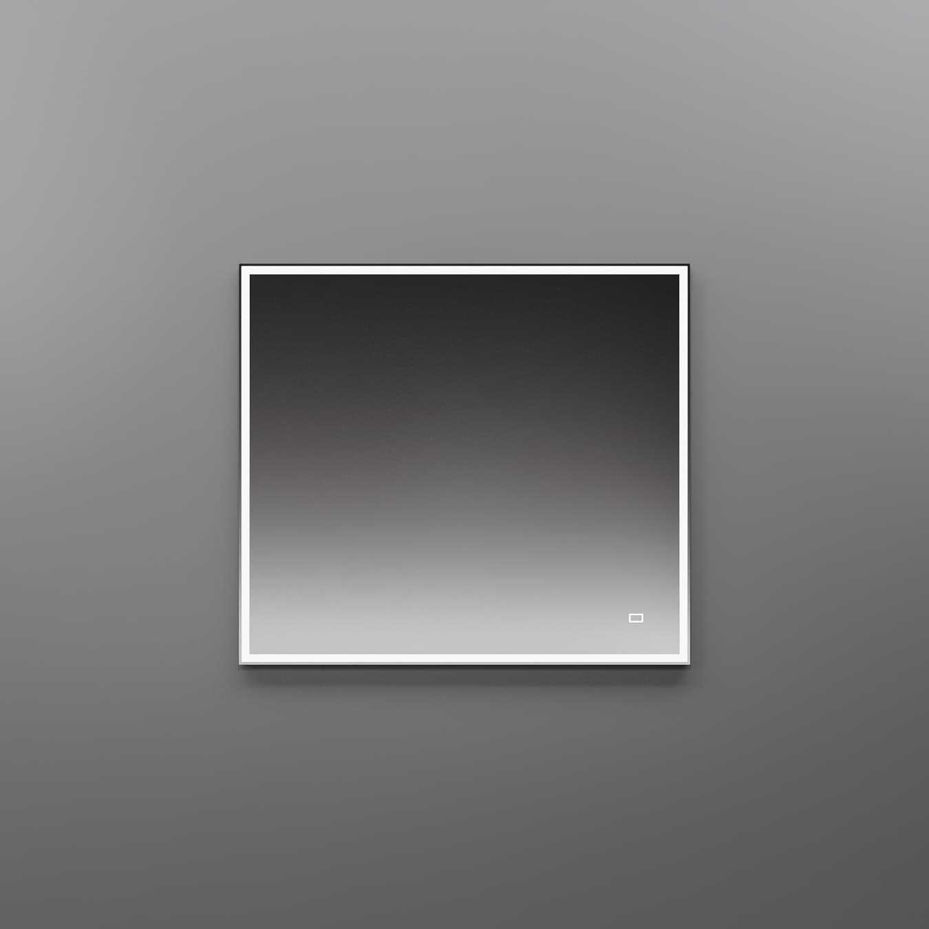 Зеркало FRAME, 90x80x2, с подсветкой по периметру LED, полированная рамка, ST-FRAME090080-CR