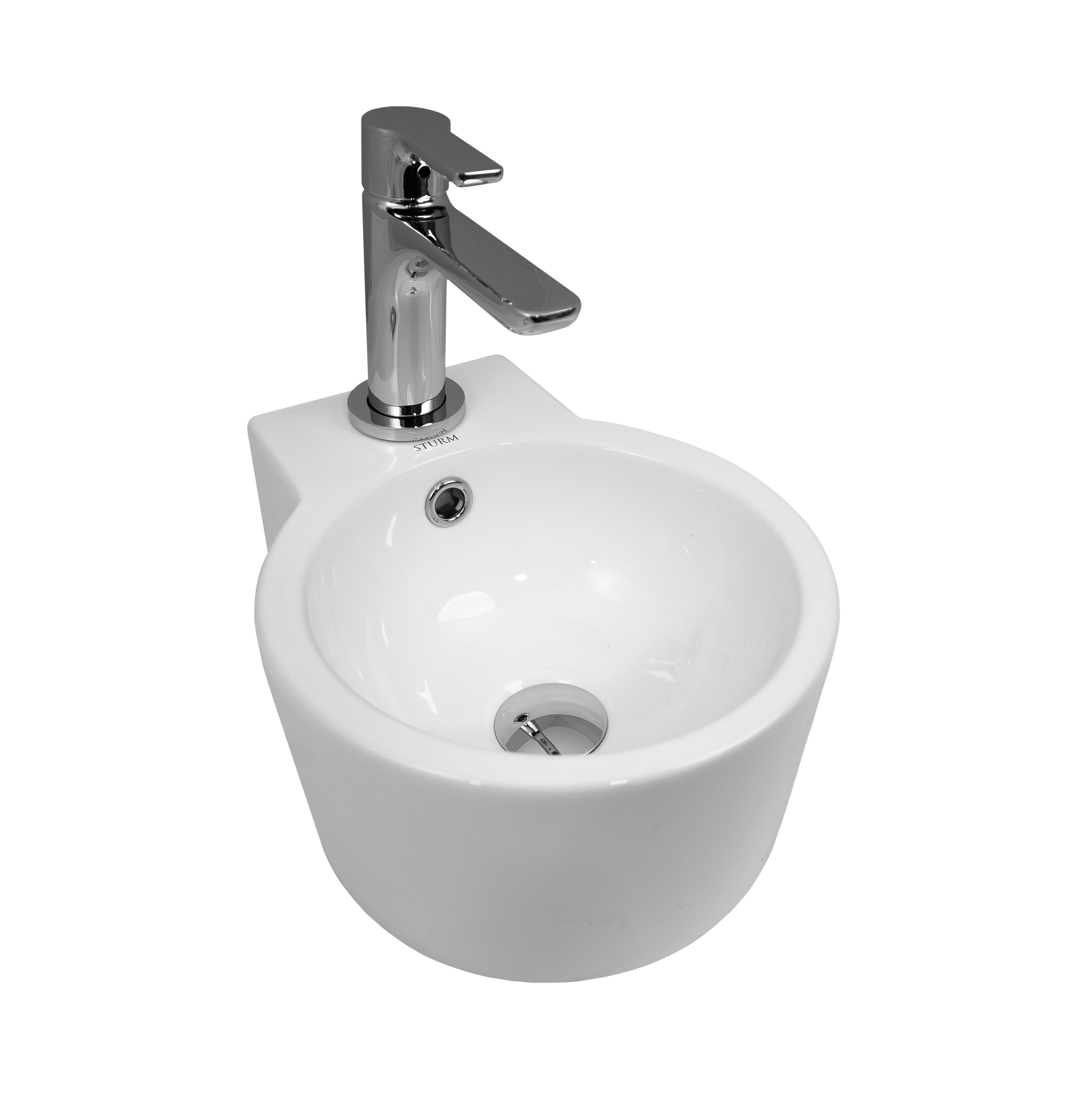 Раковина подвесная RING MINI, 28x35, белая, ST-RING313313-TBNCR