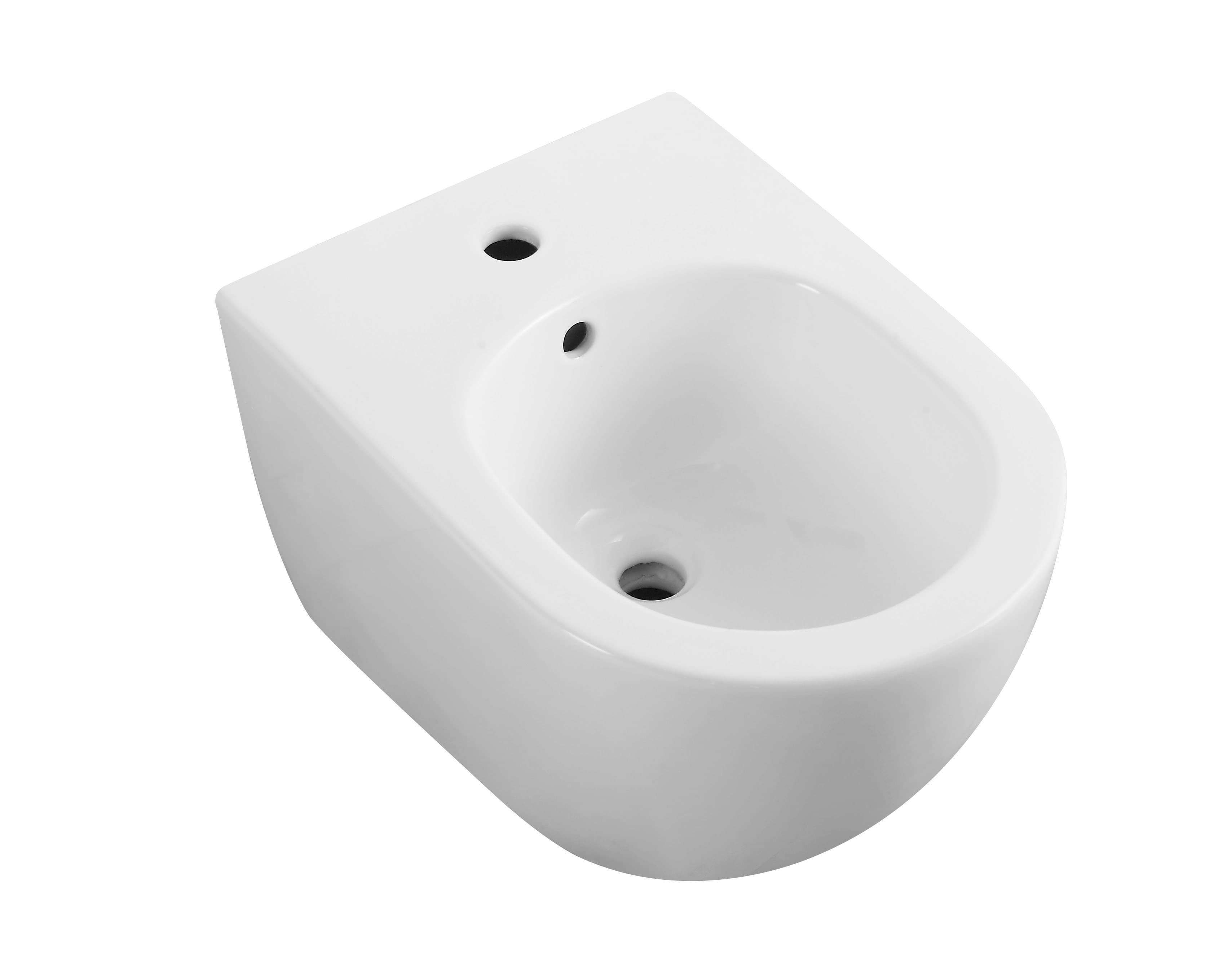 Биде подвесное NEU NEW, 49x36x26, белое/хром, SW-NE13067-CR NEW