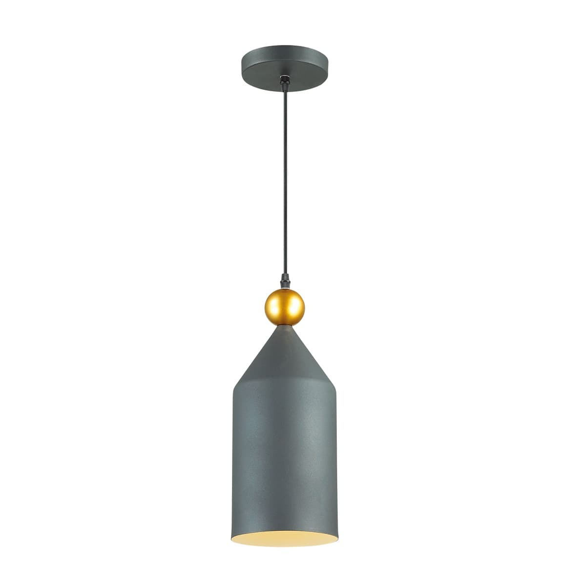 Светильник подвесной LOLA, 335 мм, черный/золото, STL-LOL034091