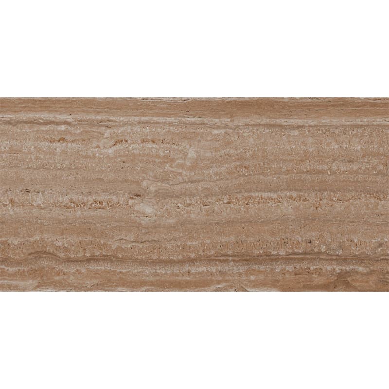 Керамогранит STURM Travertino Brown 600x1200x10мм, глянцевая, ST-TL03-LR-600x1200x10